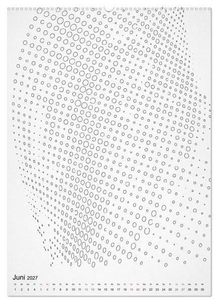 Produktbild: Geometric Graphik Art (Wandkalender 2027 DIN A2 hoch), CALVENDO Monatskalender