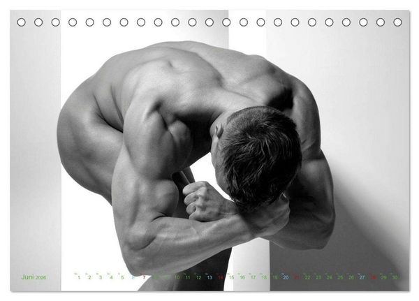 Produktbild: M&auml;nner... backview (Tischkalender 2026 DIN A5 quer), CALVENDO Monatskalender