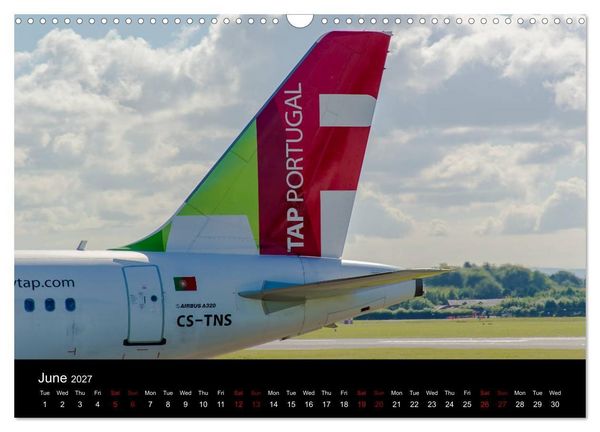 Produktbild: Commercial Airlines (Wall Calendar 2027 DIN A3 landscape), CALVENDO 12 Month Wall Calendar