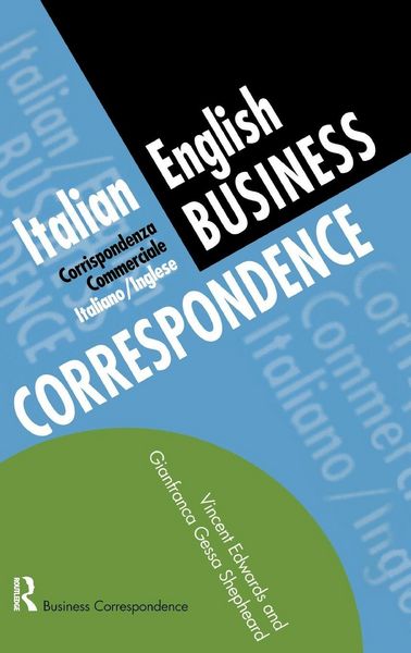 Produktbild: Italian/English Business Correspondence