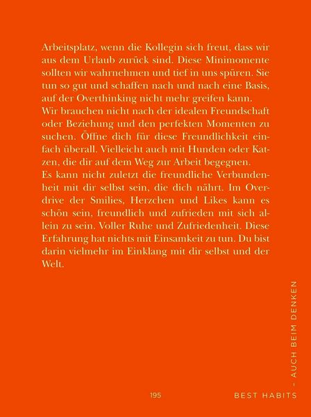 Produktbild: Die 1-Minuten-Strategie gegen Overthinking