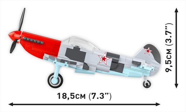 Produktbild: COBI Historical Collection 5862 - YAKOVLEV YAK-3, Easy Planes