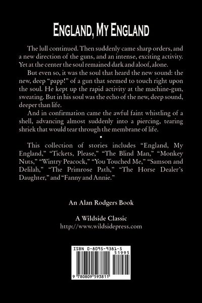 Produktbild: England, My England by D.H.Lawrence, Short Stories