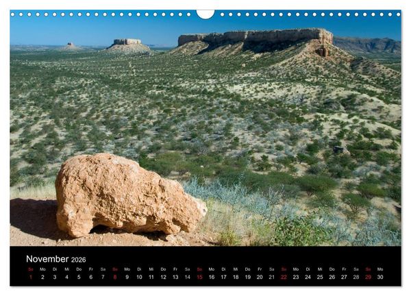 Produktbild: Namibias Highlights (Wandkalender 2026 DIN A3 quer), CALVENDO Monatskalender