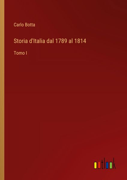 Produktbild: Storia d'Italia dal 1789 al 1814