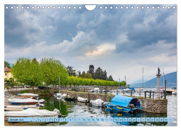 Produktbild: Italiens romantische Seen (Wandkalender 2026 DIN A4 quer), CALVENDO Monatskalender
