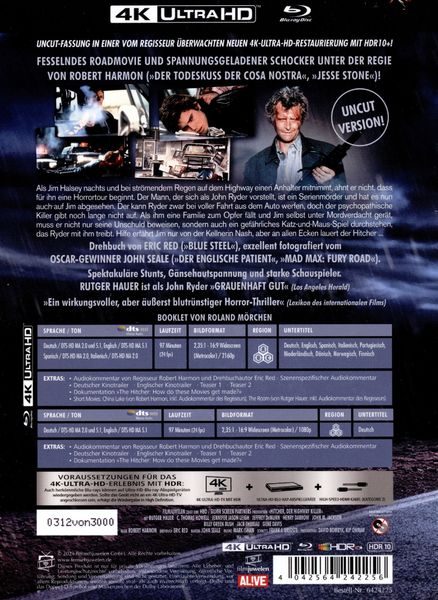 Produktbild: Hitcher, der Highway Killer - Mediabook