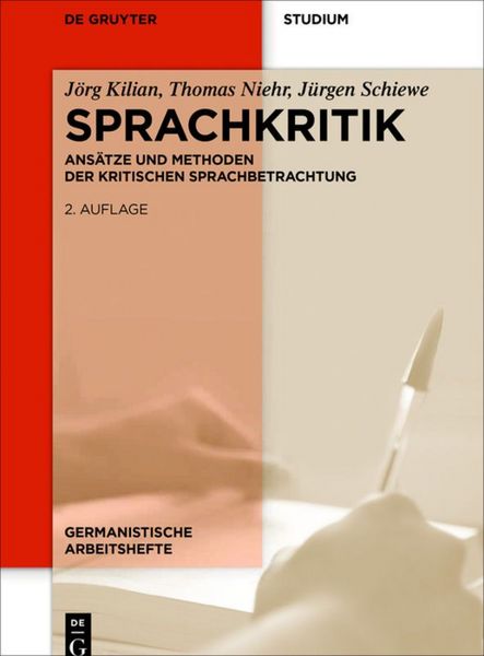 Produktbild: Sprachkritik