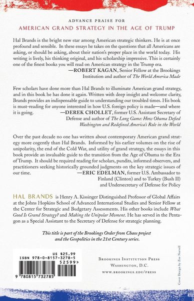 Produktbild: American Grand Strategy in the Age of Trump