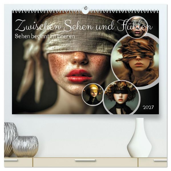 Produktbild: Zwischen Sehen und F&uuml;hlen (hochwertiger Premium Wandkalender 2027 DIN A2 quer), Kunstdruck in Hochglanz