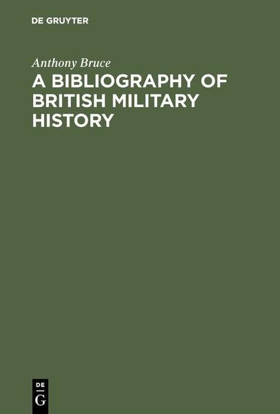 Produktbild: A bibliography of British military history