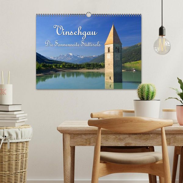 Produktbild: Vinschgau - Die Sonnenseite S&uuml;dtirols (Wandkalender 2026 DIN A3 quer), CALVENDO Monatskalender
