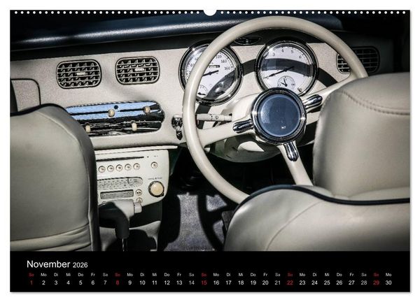 Produktbild: Oldtimer inside (Wandkalender 2026 DIN A2 quer), CALVENDO Monatskalender