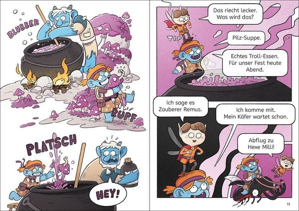 Produktbild: Lesel&ouml;wen Comics 1. Klasse - Drachen-Alarm auf der magischen Insel