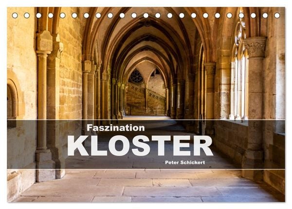 Produktbild: Faszination Kloster (Tischkalender 2026 DIN A5 quer), CALVENDO Monatskalender