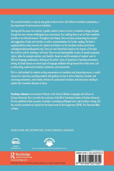 Produktbild: Writing a Translation Commentary