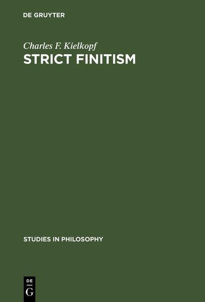 Produktbild: Strict finitism