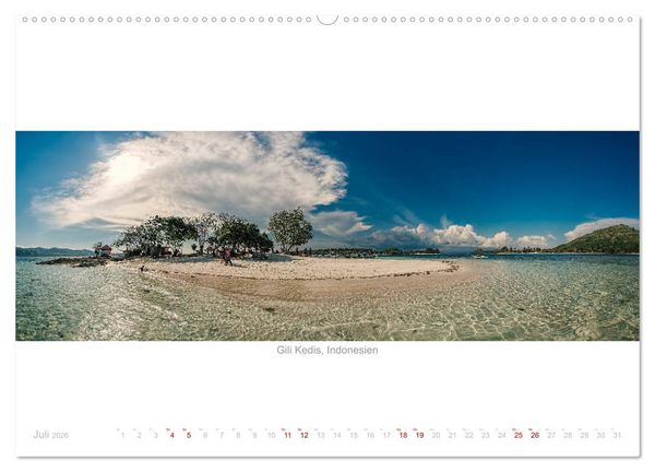 Produktbild: Panoramablicke weltweit (hochwertiger Premium Wandkalender 2026 DIN A2 quer), Kunstdruck in Hochglanz
