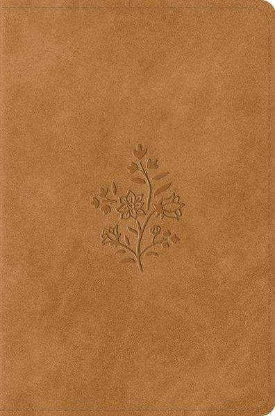 Produktbild: ESV Compact Bible (Trutone, Nubuck Caramel, Wildflower Design)