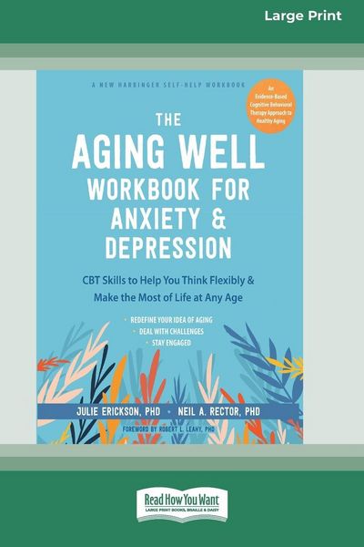Produktbild: The Aging Well Workbook for Anxiety and Depression