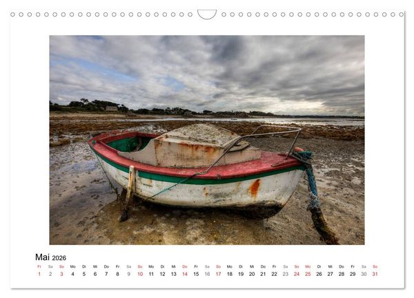 Produktbild: Bretagne - C&ocirc;te de Granit Rose (Wandkalender 2026 DIN A3 quer), CALVENDO Monatskalender