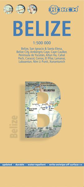 Produktbild: Belize 1:500 000