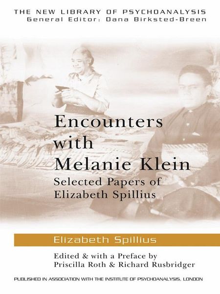 Produktbild: Encounters with Melanie Klein