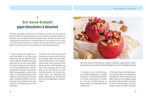 Produktbild: Brat&auml;pfel gegen Heiserkeit - Die ungew&ouml;hnlichsten Gesundheitstipps und Rezepte