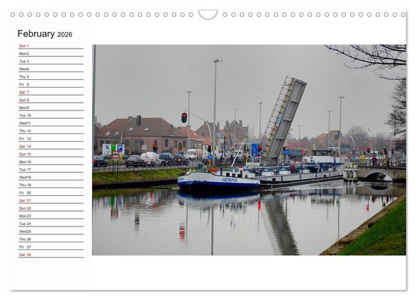 Produktbild: Belgium in pictures (Wall Calendar 2026 DIN A3 landscape), CALVENDO 12 Month Wall Calendar