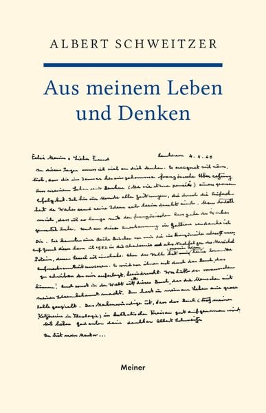 Produktbild: Aus meinem Leben und Denken