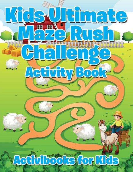 Produktbild: Kids Ultimate Maze Rush Challenge Activity Book