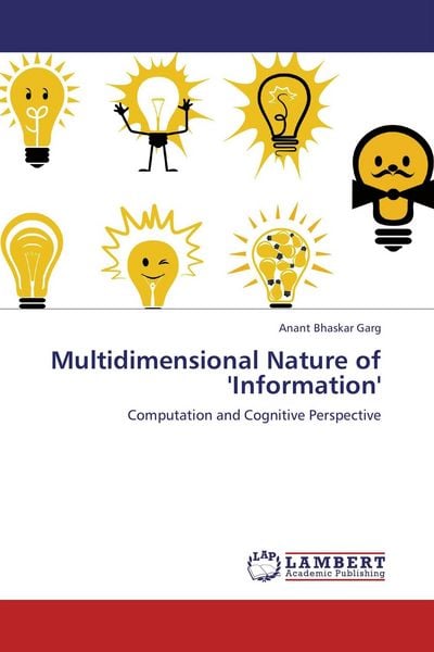 Produktbild: Multidimensional Nature of 'Information'