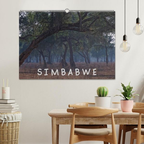 Produktbild: Zimbabwe (Wandkalender 2026 DIN A2 quer), CALVENDO Monatskalender