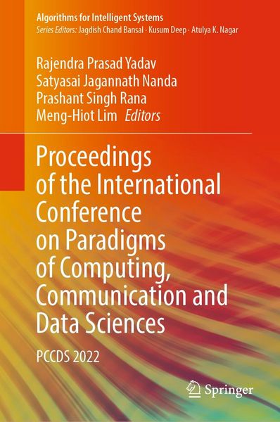 Produktbild: Proceedings of the International Conference on Paradigms of Computing, Communication and Data Sciences