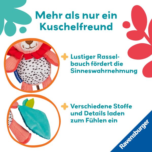 Produktbild: Play+ Rassel-L&ouml;we - ab 0 Monate