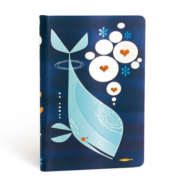 Produktbild: Hardcover Notizbuch Wal und Freund, Mini, Unliniert