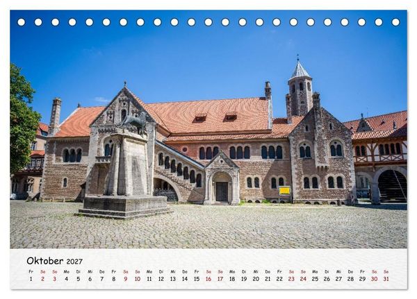 Produktbild: Braunschweig - Stadt des L&ouml;wen (Tischkalender 2027 DIN A5 quer), CALVENDO Monatskalender