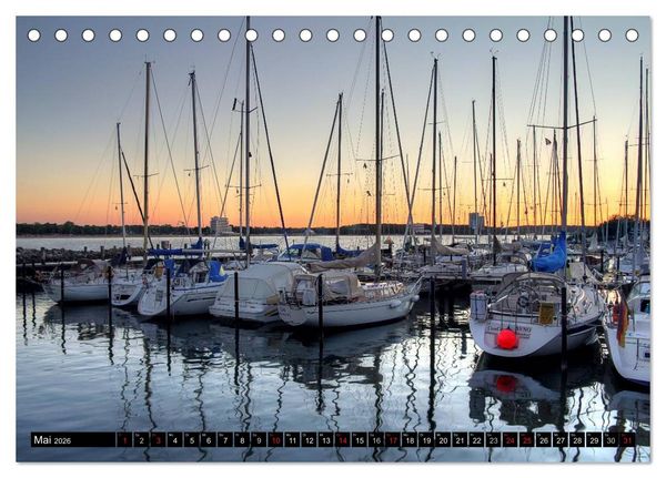 Produktbild: Timmendorfer Strand (Tischkalender 2026 DIN A5 quer), CALVENDO Monatskalender