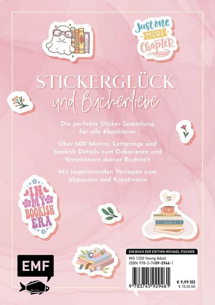 Produktbild: I love books &ndash; Mein Stickerbuch: F&uuml;r alle #booklover