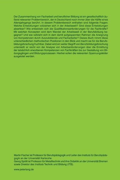 Produktbild: Forschungsperspektiven in Facharbeit und Berufsbildung