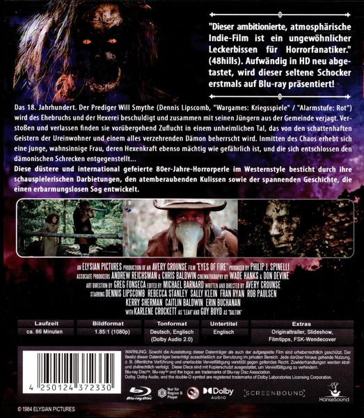 Produktbild: Eyes of Fire - Das Tal des Grauens (uncut/in HD neu abgetastet)