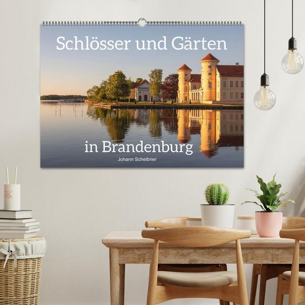 Produktbild: Schl&ouml;sser und G&auml;rten in Brandenburg (Wandkalender 2026 DIN A2 quer), CALVENDO Monatskalender