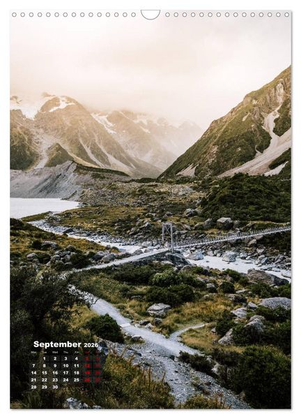 Produktbild: Discover New Zealand (Wall Calendar 2026 DIN A3 portrait), CALVENDO 12 Month Wall Calendar