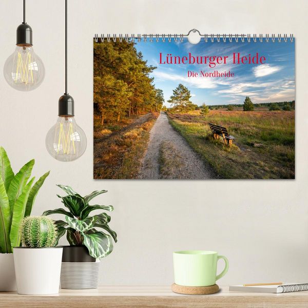 Produktbild: L&uuml;neburger Heide: Die Nordheide (Wandkalender 2026 DIN A4 quer), CALVENDO Monatskalender