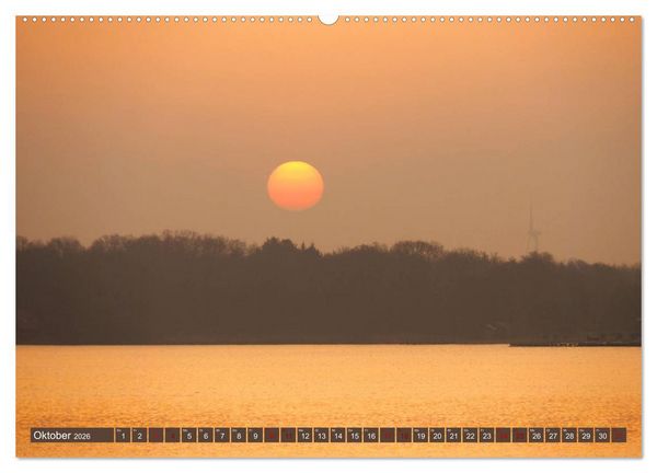 Produktbild: Zwischenahner Meer Momentaufnahmen (hochwertiger Premium Wandkalender 2026 DIN A2 quer), Kunstdruck in Hochglanz