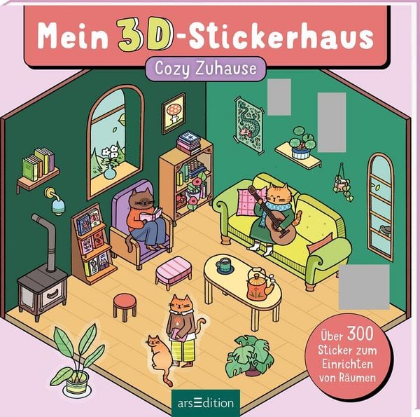 Produktbild: Mein 3D-Stickerhaus &ndash; Cozy Zuhause