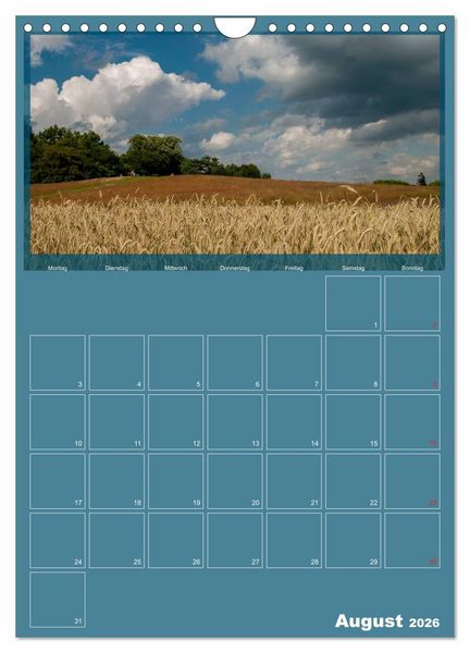 Produktbild: Worpswede - K&uuml;nstlerdorf unter weitem Himmel (Wandkalender 2026 DIN A4 hoch), CALVENDO Monatskalender