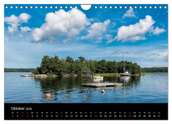 Produktbild: Sch&auml;rengarten an der schwedischen Ostk&uuml;ste (Wandkalender 2026 DIN A4 quer), CALVENDO Monatskalender