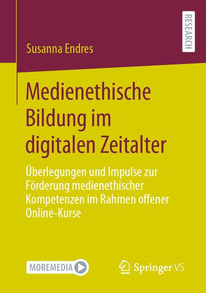 Produktbild: Medienethische Bildung im digitalen Zeitalter