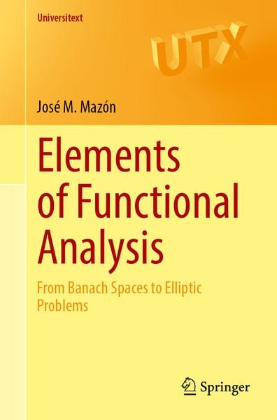 Produktbild: Elements of Functional Analysis